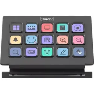 Redragon SS-550 Stream Station 15 Customizable LCD Keys Streaming Controller