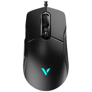 Rapoo VT200 Wired Gaming Mouse with Ergonomic Design, 6200 DPI, 8 Programmable Buttons, 1000Hz, Onboard Memory, Black
