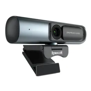 Redragon GW911 Cyberlens 4K Ultra HD Webcam - Auto Focus, HDR, Dual Noise-Cancelling Mic, USB-C