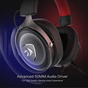 Redragon H520 Icon 7.1 Surround Sound Wired Gaming Headset