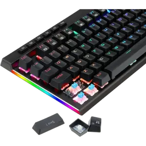 Redragon K580 VATA RGB Backlit Mechanical Gaming Keyboard - Black