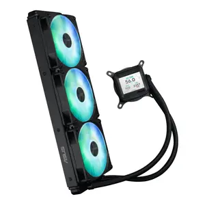 ASUS PRIME LC 360 ARGB Black 360mm AIO Liquid CPU Cooler PWM ARGB High Performance Cooling for Intel & AMD