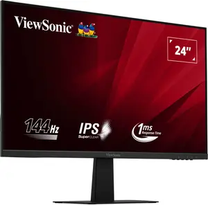 ViewSonic VA24G2-H 24" Gaming Monitor – 144Hz, IPS, FHD, VRR, Low Blue Light