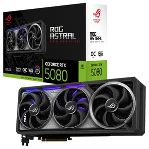 ASUS ROG Astral GeForce RTX 5080 OC Edition 16GB GDDR7 Gaming Graphics Card