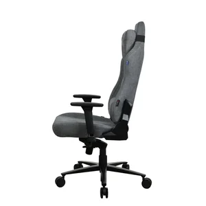 Arozzi Vernazza SFB Soft Fabric Ash Gray Ergonomic Gaming Chair - Metal Frame, 3D Armrests, 5 Lockable Rocking Positions, Up to 145kg