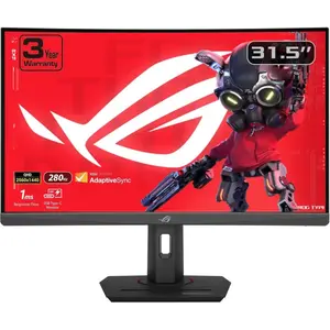 ASUS ROG Strix XG32WCMS 32" Curved 2K Gaming Monitor - 280Hz Fast VA HDR FreeSync Premium