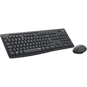 Logitech MK295 Wireless Silent Keyboard and Mouse Combo – Black