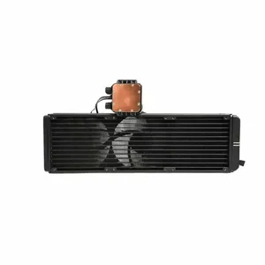 GFURY GF-360 BLACK HURRICAN 360mm ARGB Liquid CPU Cooler | Triple 120mm Fan High Performance AIO Cooling System for Gaming PC