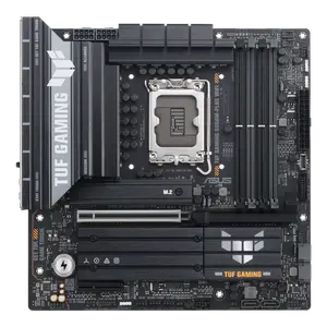 ASUS TUF GAMING B860M-PLUS WIFI mATX Motherboard – LGA1851, DDR5, Intel B860 Chipset, WiFi 7, 2.5Gb LAN, PCIe 5.0, Military-Grade Gaming Board