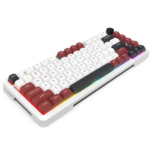 E-YOOSO Z-82 RGB Mechanical Keyboard White Black