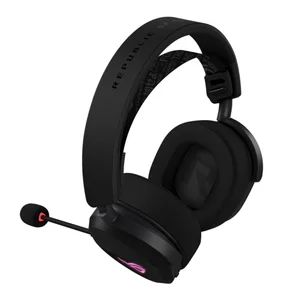 ASUS ROG Pelta A501 Black Wireless Gaming Headset Tri-Mode Connectivity 7.1 Surround Sound Gaming Headphones for PC & Console