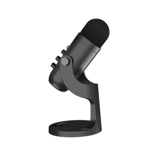 Meetion MC20 Game/Live Condenser Microphone with Stand – USB Type-C, Omnidirectional