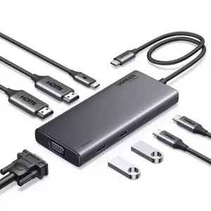 UGREEN 8-in-1 USB-C Docking Station with Dual Monitor Support