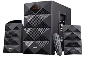 F&D A180X 2.1 Bluetooth Deep Bass Woofer Speakers with Remote, USB & FM