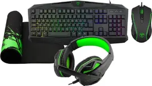 T-Dagger Legion TGS003 4-in-1 RGB Gaming Combo Set – Gaming Keyboard, Mouse, Headset & Mouse Pad