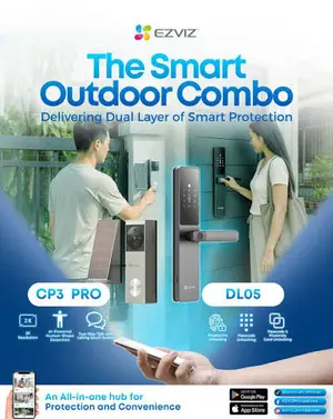 EZVIZ DL03 WiFi Video Doorbell Camera – Wire-Free, Two-Way Talk