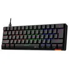 Meetion MK005 Black 60% Mechanical Keyboard – USB Wired, OUTEMU Blue Switches, RGB Backlit