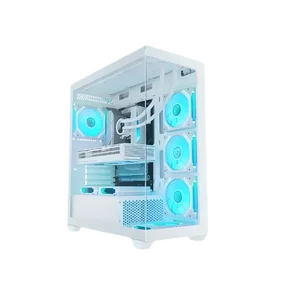 SONIC EL2 White ATX Gaming Case With 4 Infinity ARGB Fans & Tempered Glass