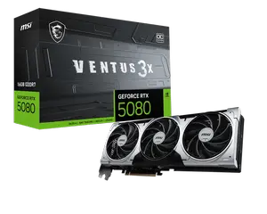 MSI GeForce RTX 5080 VENTUS 3X OC 16GB GDDR7 Graphics Card