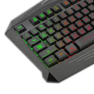 T-Dagger Tanker Rainbow TGK106 Wired Gaming Keyboard 104 Key RGB Backlit USB Keyboard