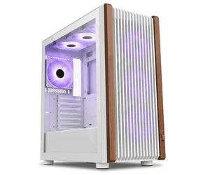 SONIC C19 White Gaming Case With 4 Infinity ARGB Fans & Tempered Glass Side Panel