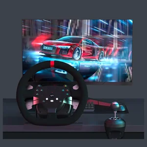 PXN A7 Gaming Gear Shifter 6+1 Manual with Handbrake Button – PC Racing Simulator Shifter Plug & Play