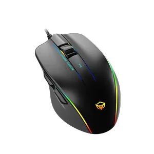 Meetion GM23_2023 RGB Gaming Mouse – 12800 DPI, Adjustable Weight, USB Wired