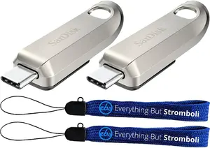 SanDisk Ultra Luxe 256GB USB 3.2 Gen 1 Metal Flash Drive – High-Speed Premium USB Pen Drive