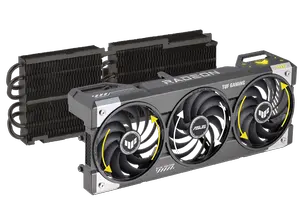 ASUS TUF Gaming Radeon RX 9070 XT 16GB OC Graphics Card - Military-Grade 4K GPU