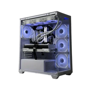 SONIC EL2 White ATX Gaming Case With 4 Infinity ARGB Fans & Tempered Glass