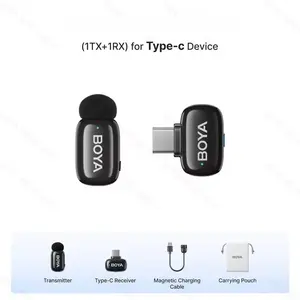 BOYA MINI 2-06 Wireless Microphone – For Type-C Only, Single Mic Without Powerbank