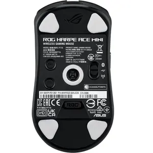 ASUS ROG Harpe Mini Core P524 Lightweight Gaming Mouse – 52g Ultra-Light, 12000 DPI Optical Sensor, 100M Click Switches, PTFE Feet, Wired Esports Mouse Black