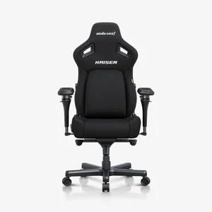 AndaSeat Kaiser 4 V2 L with 6D Armrest Ergonomic Gaming Chair Elegant Black Premium Leather - Large Premium Gaming Chair