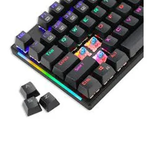 T-Dagger NAXOS-BL TGK310 Wired Mechanical Gaming Keyboard Rainbow Backlight Blue Switch
