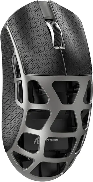 Attack Shark R3 Magnesium Alloy Gaming Mouse – 46g Superlight, Bluetooth / 2.4GHz / Wired, Silver