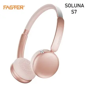 Faster Soluna S7 Wireless Headphones – ANC Noise Cancellation, Bluetooth v5.4, Game Mode, Up to 43 Hrs Playtime