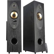 F&D T35XMIC 2.0 Tower Speaker with Wireless Mic, Optical & All Functions (BAAR Design)