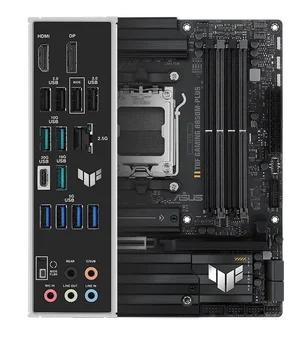 ASUS TUF GAMING B850M-PLUS WIFI 7 mATX Motherboard – AMD AM5, DDR5, PCIe 5.0, WiFi 7, Ryzen 7000/8000/9000 Support