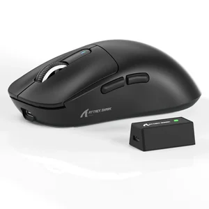 Attack Shark X3 PRO Tri-Mode Lightweight Gaming Mouse with 4K Polling Dongle – Black