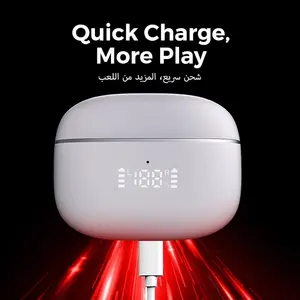 Faster Maverick Wireless Earbuds – Quad Mic ENC, Digital LED Display, Bluetooth v5.4, Up to 20 Hrs Playtime