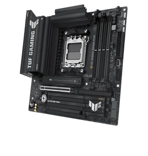 ASUS TUF GAMING B850M-PLUS WIFI 7 mATX Motherboard – AMD AM5, DDR5, PCIe 5.0, WiFi 7, Ryzen 7000/8000/9000 Support