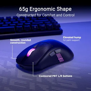 ASUS ROG Keris II Origin P722 Wireless Gaming Mouse – 42,000 DPI AimPoint Pro Sensor, 65g Ergonomic Esports Mouse, Tri-Mode Connectivity RGB Black