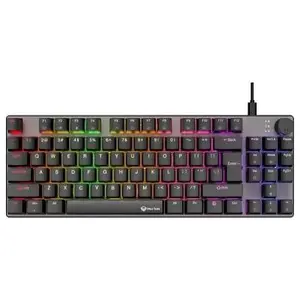 Meetion MK008 PRO 80% Mechanical Gaming Keyboard – Metal Top Cover, Detachable USB-C, Hot-Swappable Red Switches, RGB Backlit