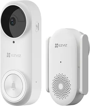 EZVIZ DL03 WiFi Video Doorbell Camera – Wire-Free, Two-Way Talk