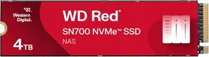 WD Red SN700 4TB NVMe NAS SSD – Up to 3400 MB/s Read Speed