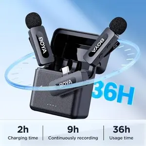BOYA BY-V30 Dual Wireless Microphone – For Type-C Only