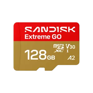 SanDisk Extreme GO 128GB microSDXC UHS-I Memory Card – Up to 240MB/s, A2, U3, V30
