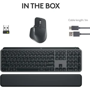 Logitech MX Keys S Wireless Keyboard + Mouse Combo