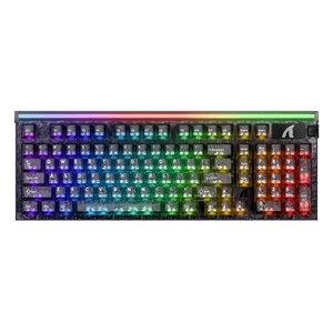 Attack Shark R98 Carbon Fiber Rapid Trigger Magnetic Switch Keyboard – 98-Key, 8000Hz, White