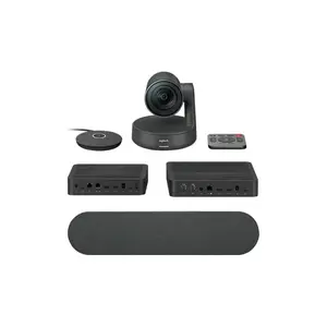 Logitech Rally Camera Ultra-HD PTZ Conference Camera - Motorized Pan Tilt Zoom for Meeting Rooms (960-001227)